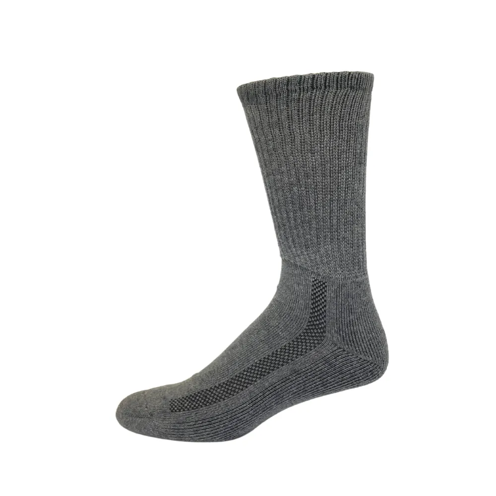 Cotton Casual "Half Cushion Sole" Diabetic Socks by Wellness sold by Great Sox