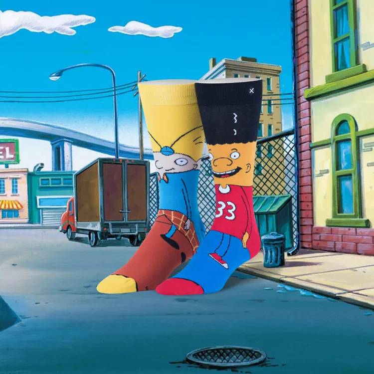 ODD Sox "Arnold & Gerald" Cotton Blend Crew Socks - LARGE sold by Great Sox product image thumbnail 2