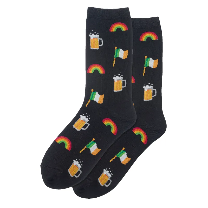 "Irish Celebration" Crew Socks by Hot Sox - Medium sold by Great Sox