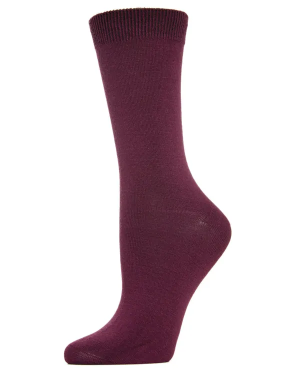 Hand-Linked Bamboo Blend Crew Socks by Me Moí sold by Great Sox product image thumbnail 3