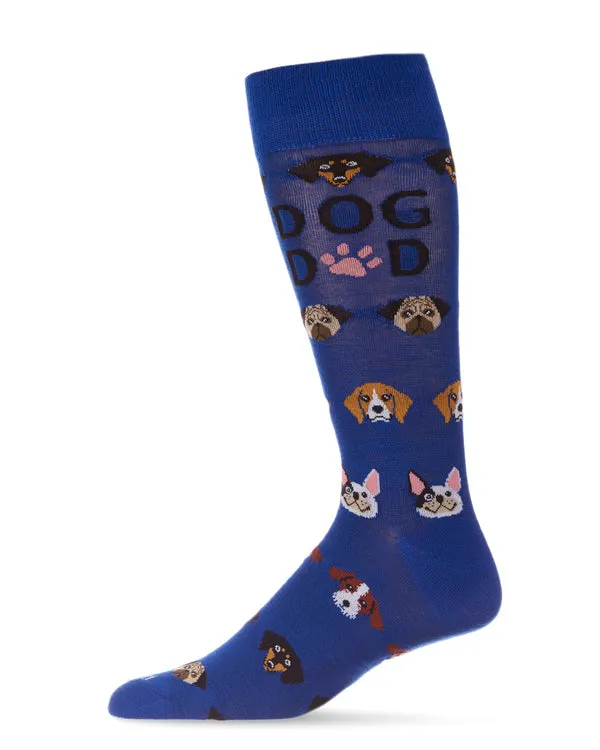 "Dog Dad" Bamboo Crew Socks by Me Moí - Large sold by Great Sox product image thumbnail 2