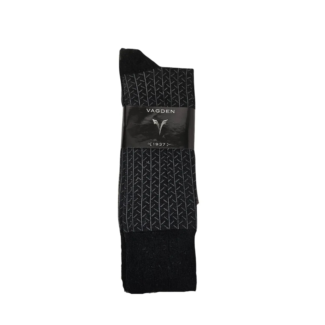 2 PAIR - Vagden Men's Herringbone Mercerized Cotton XL Dress Socks (CLEARANCE) sold by Great Sox product image thumbnail 2