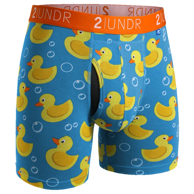 2UNDR Day Shift 6" Boxer Brief - Ducky sold by Great Sox