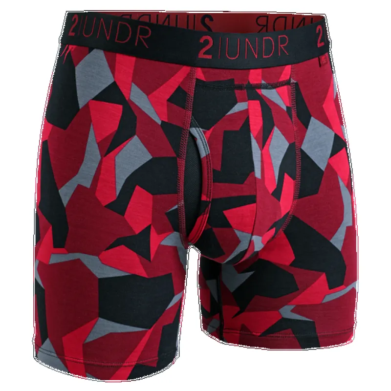 2UNDR Day Shift 6" Boxer Brief - Fire Camo(CLEARANCE) sold by Great Sox