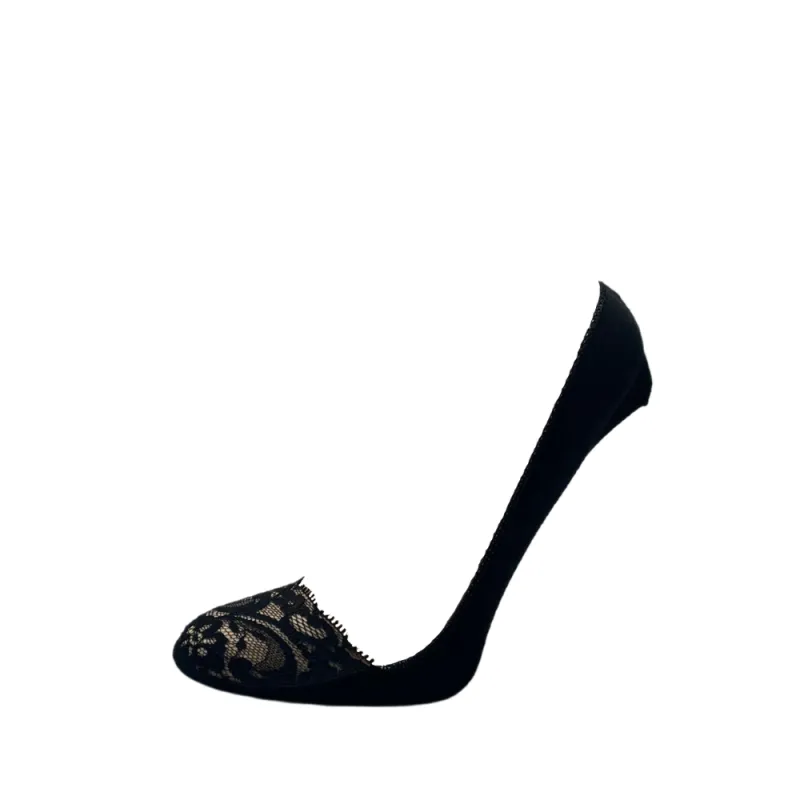 "Nylon Lace" No Show Socks 2pk by Point Zero-Medium sold by Great Sox