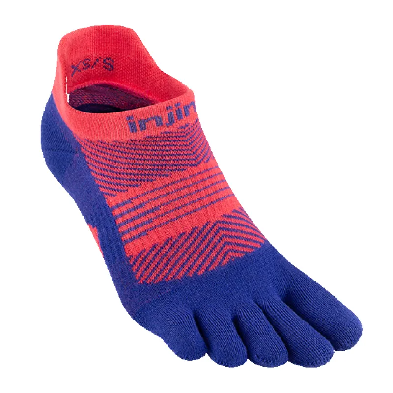 Run Lightweight No-Show Ankle Socks - by Injinji sold by Great Sox