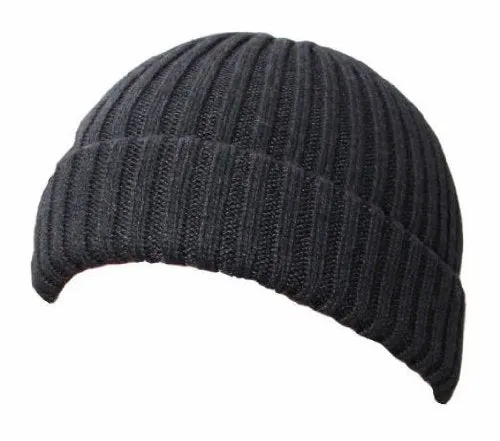Unisex Merino Wool Blend Ribbed Toque ( medium / snug fit) sold by Great Sox product image thumbnail 3
