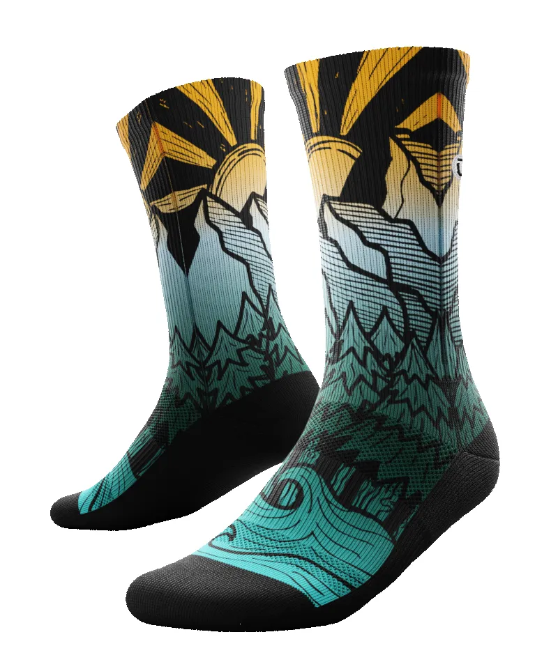 "Bliss" Performance Running Socks by Outway sold by Great Sox