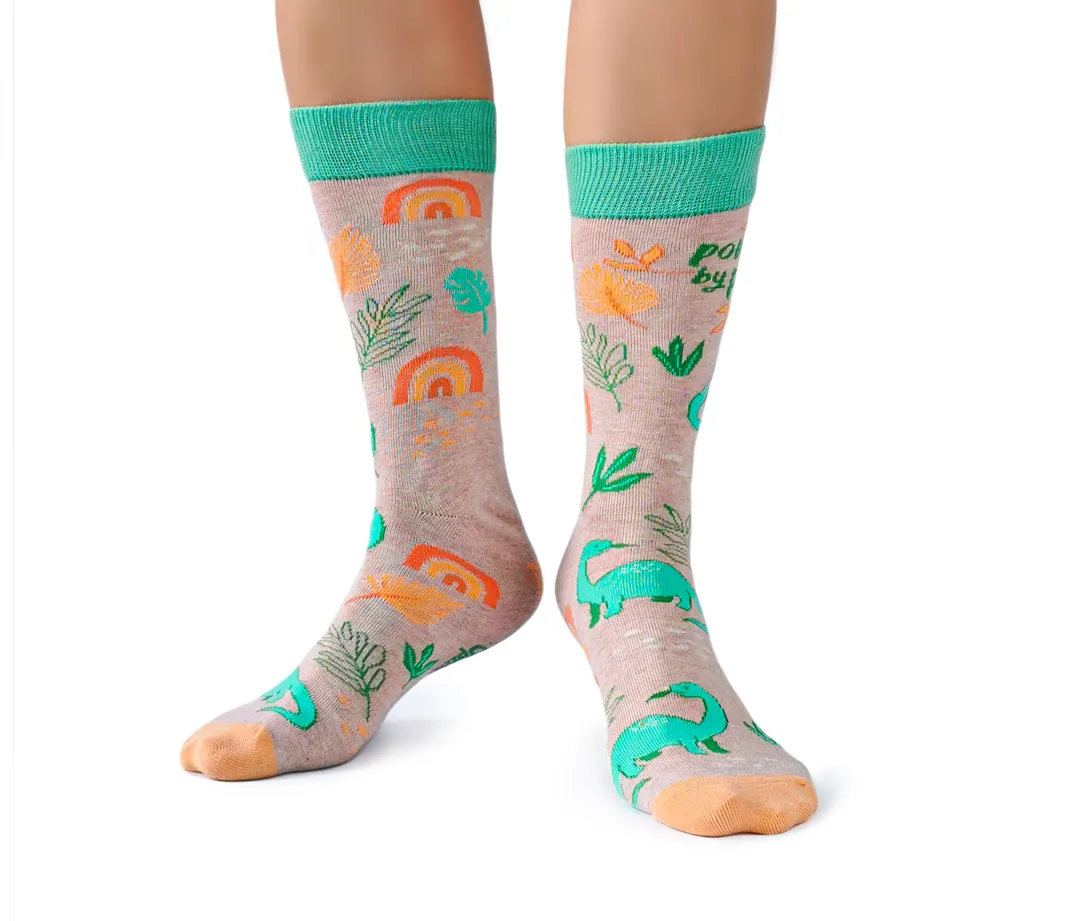 "Plant Eater" Crew Socks by Uptown Sox - Medium sold by Great Sox product image thumbnail 2