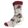 "Classic Hockey" Cotton Crew Socks by Good Luck Sock sold by Great Sox