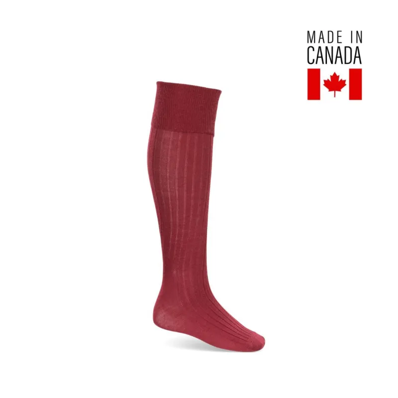 English Sport Shop Bermuda Merino Wool Ribbed Knee-high Sock sold by Great Sox