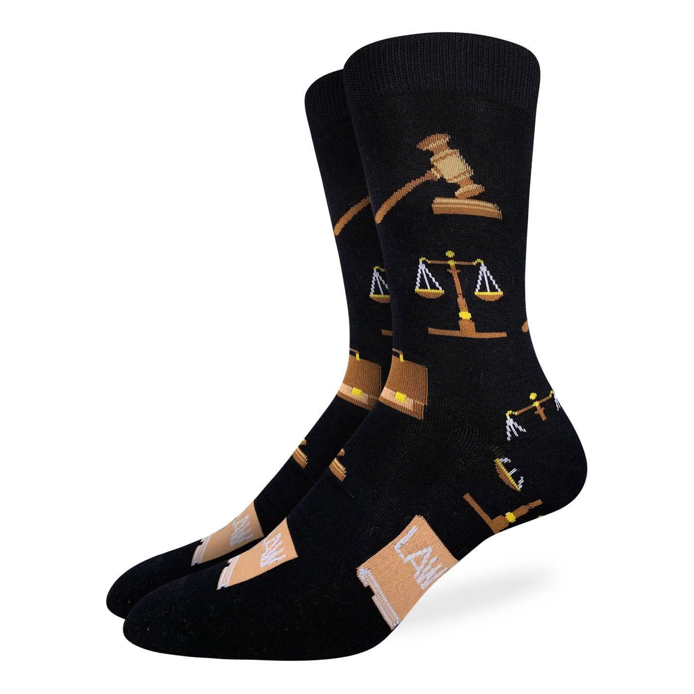 "Law" Crew Socks by Good Luck Sock sold by Great Sox