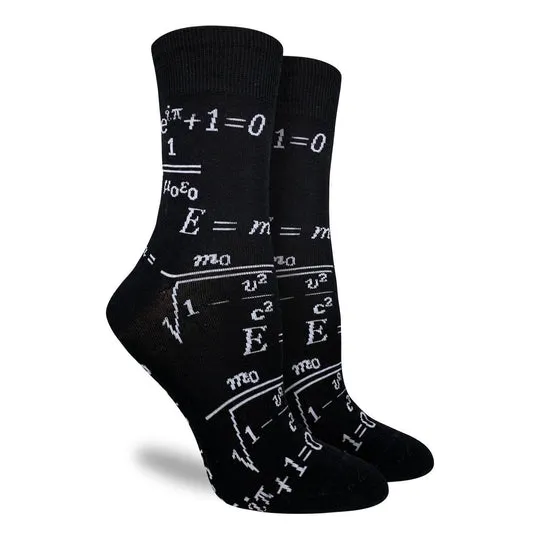 "Math Equations" Socks by Good Luck Sock sold by Great Sox product image thumbnail 2