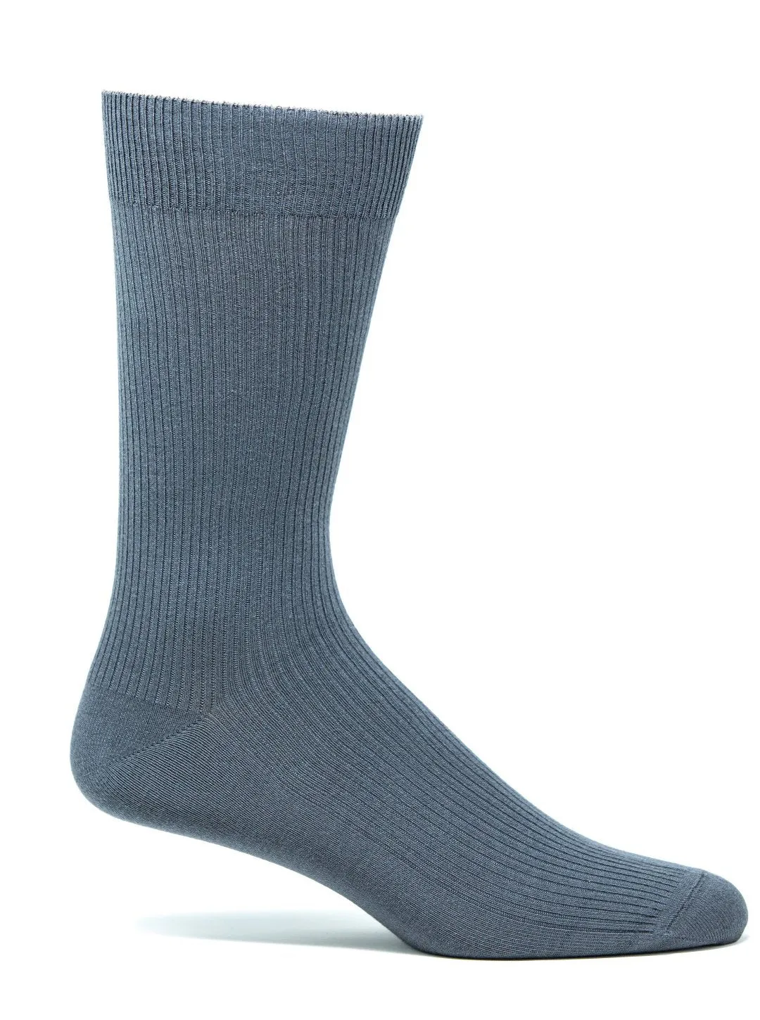 3 PAIR - J.B. Field's Men's Ribbed Bamboo Crew Dress Socks sold by Great Sox product image thumbnail 5