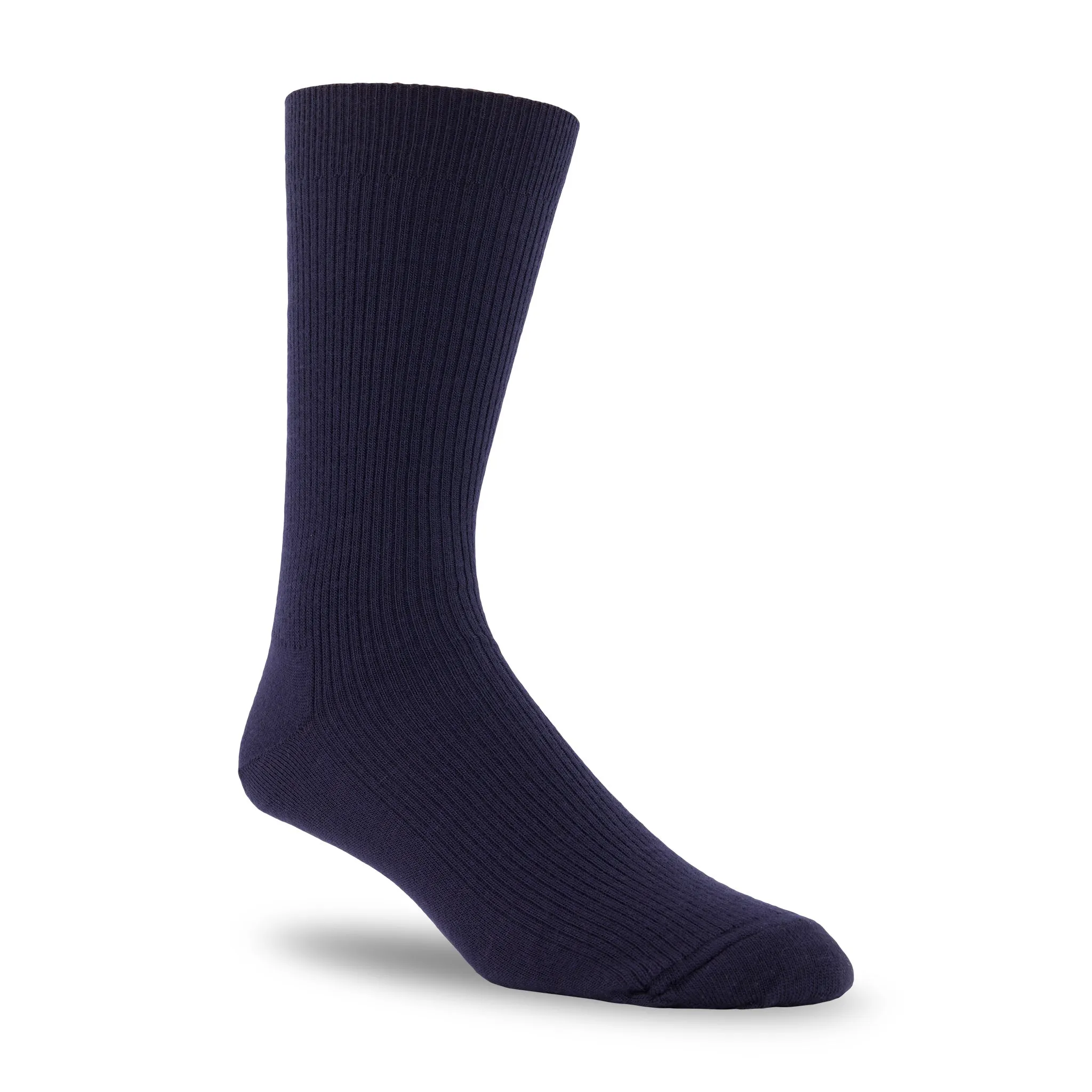 3 PAIR - J.B. Field's Men's Ribbed Bamboo Crew Dress Socks sold by Great Sox product image thumbnail 4