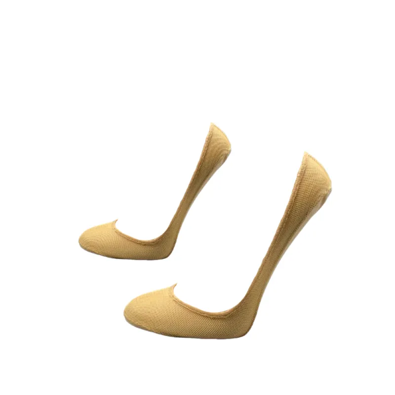 "Nylon Sheer" Hidden Liner Socks 2pk by Point Zero-Medium sold by Great Sox