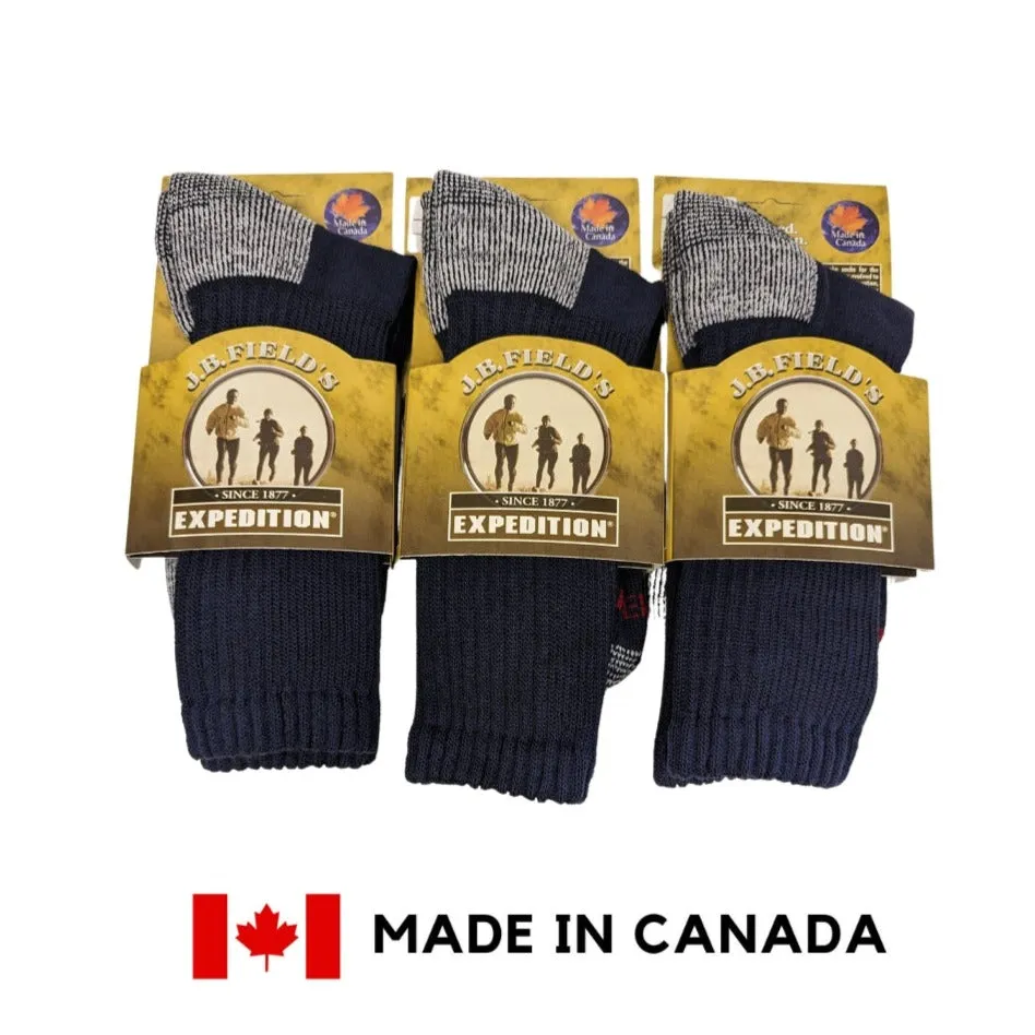 3 PAIR - J.B. Field's "Hiker GX" Merino Wool Hiking Sock (SLIGHTLY IMPERFECT) - NEUTRAL sold by Great Sox product image thumbnail 3