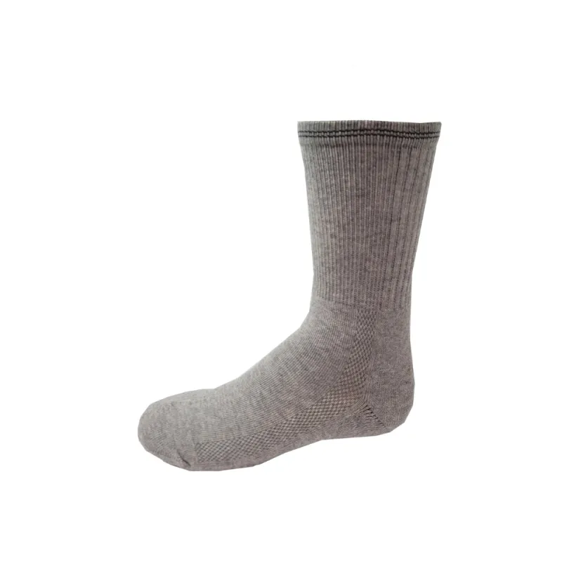 Kid's 90% Cotton Crew Sports Socks 3PK by Point Zero sold by Great Sox