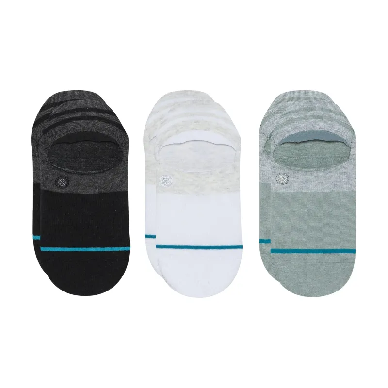 Stance "Gamut 2" Assorted Combed Cotton No-Show Socks (3 PK) made by Stance
