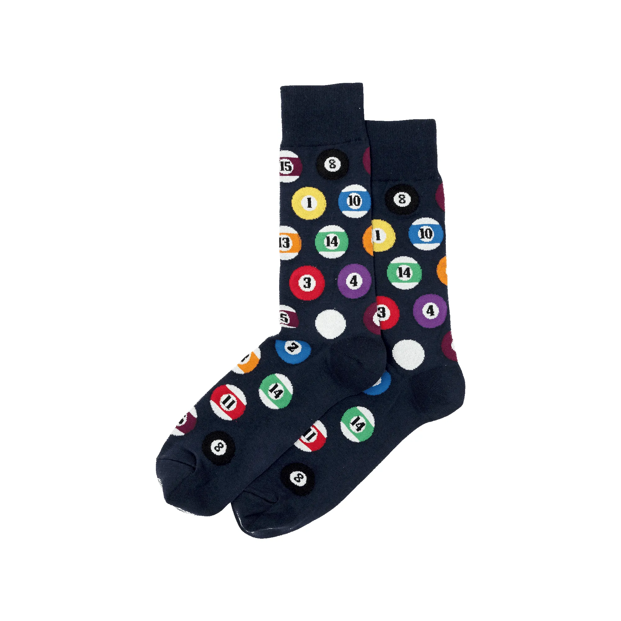 Hot Sox "Billiards" Cotton Crew Socks - Large sold by Great Sox