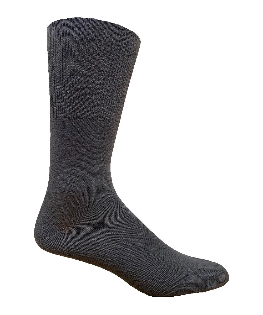 2 PAIR - Bamboo Dress Diabetic Socks by Dune Bleue - Made in Portugal (CLEARANCE) sold by Great Sox