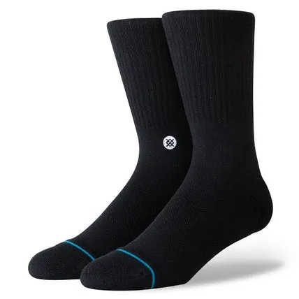 Stance "Icon" Combed Cotton Crew Socks sold by Great Sox product image thumbnail 3