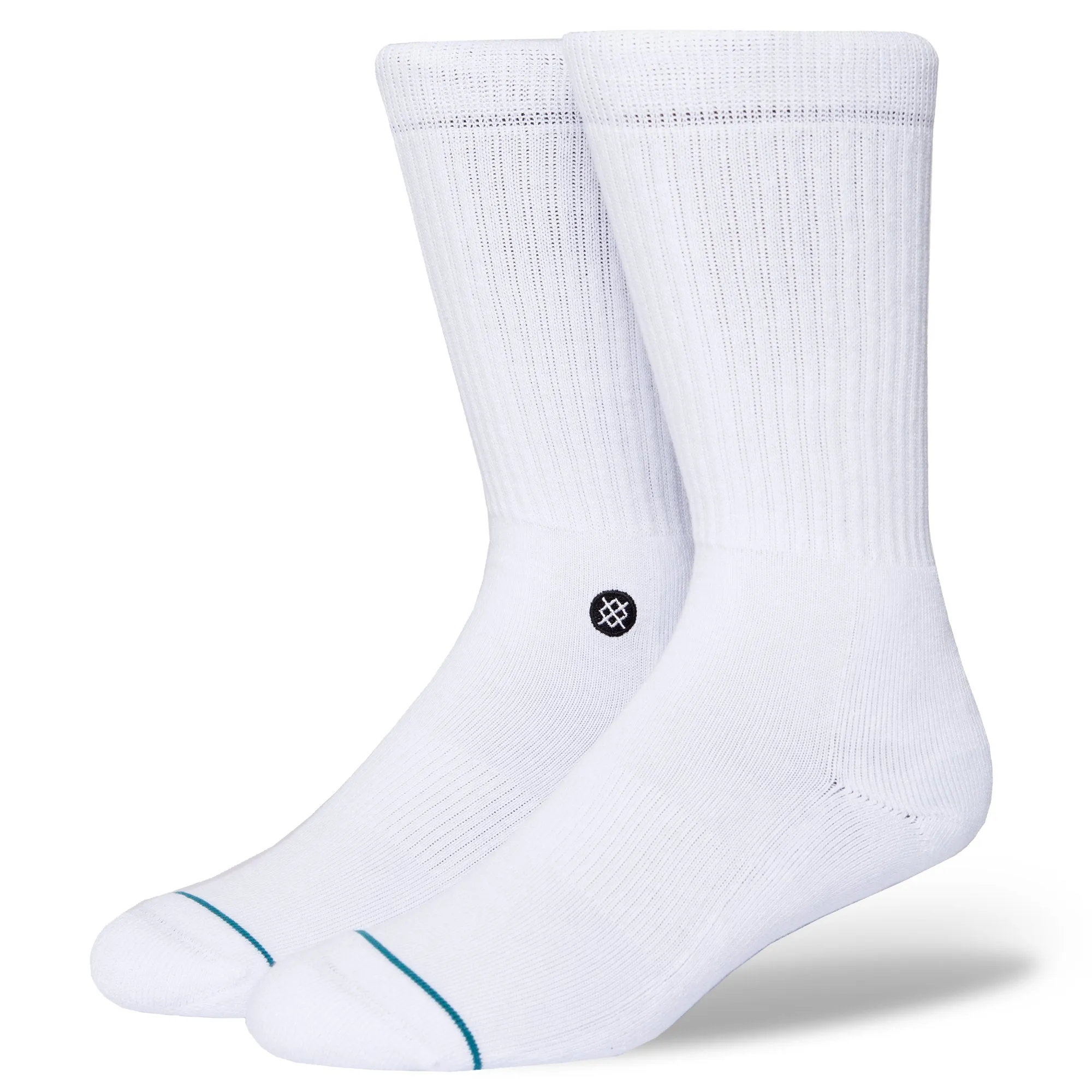 Stance "Icon" Combed Cotton Crew Socks sold by Great Sox