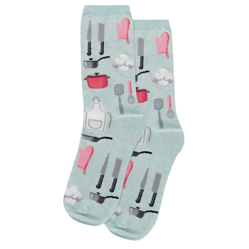 "Chef Tools" Cotton Crew Socks by Hot Sox sold by Great Sox product image thumbnail 3