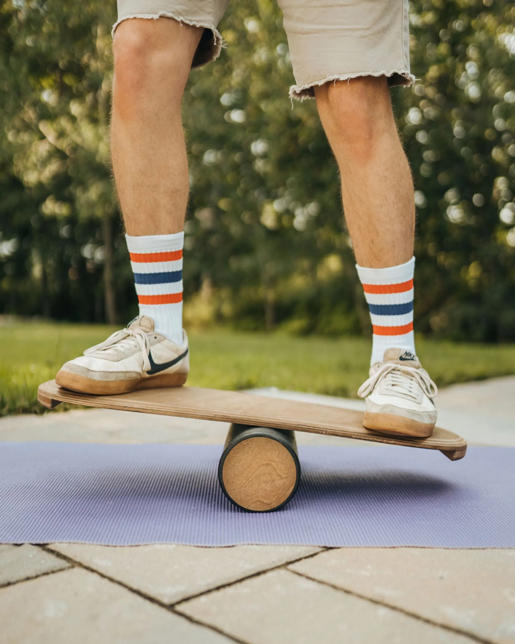 J.B. Field's Organic Cotton Varsity Stripe Athletic Socks sold by Great Sox product image thumbnail 4