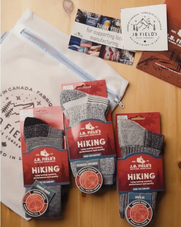 3 PAIR - J.B. Field's Best of All Season Merino Wool Hiking (Assorted) sold by Great Sox product image thumbnail 2