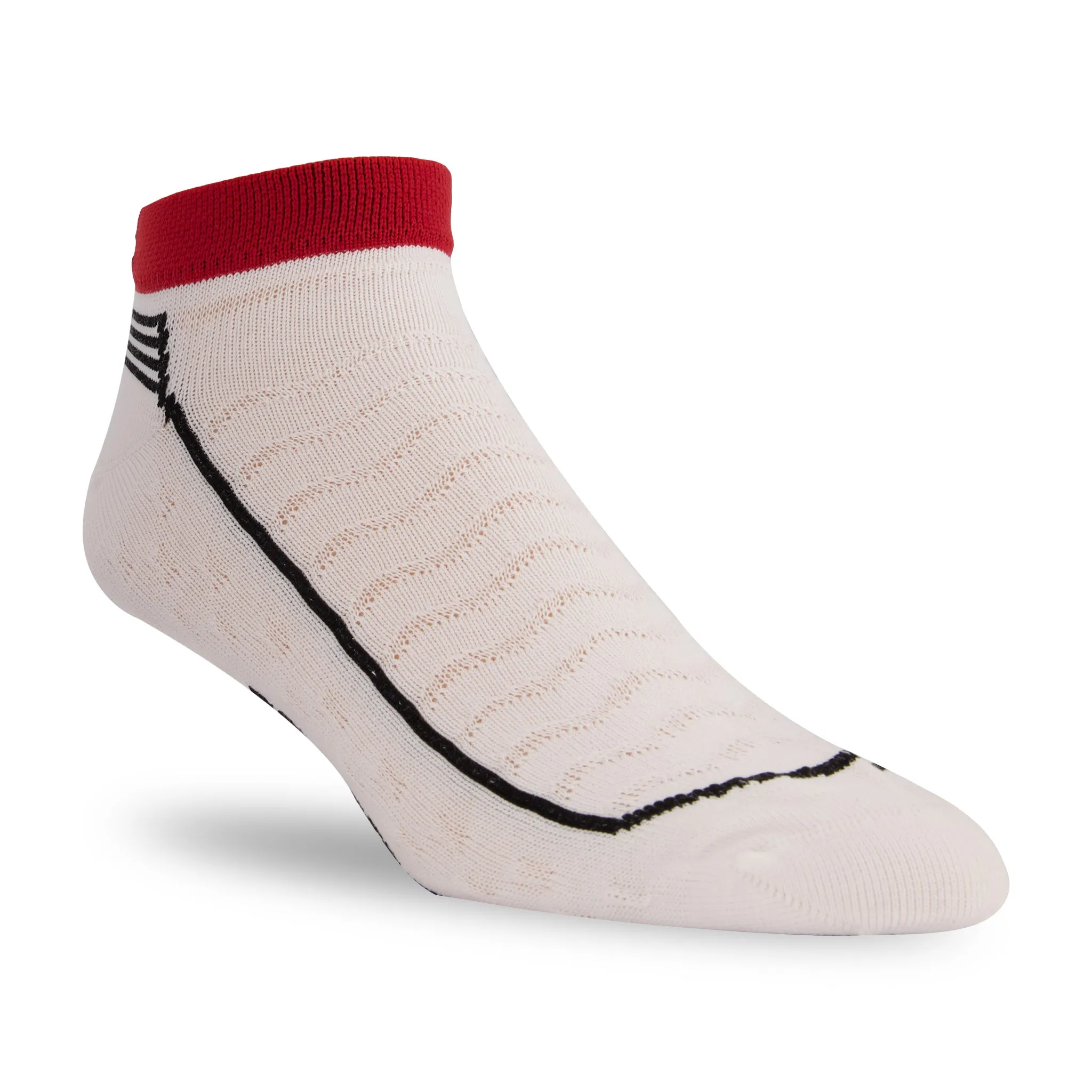 J.B. Field's Athletic "3D" Bamboo No-Show Sport Ankle Socks (3pk) - CLEARANCE sold by Great Sox product image thumbnail 4