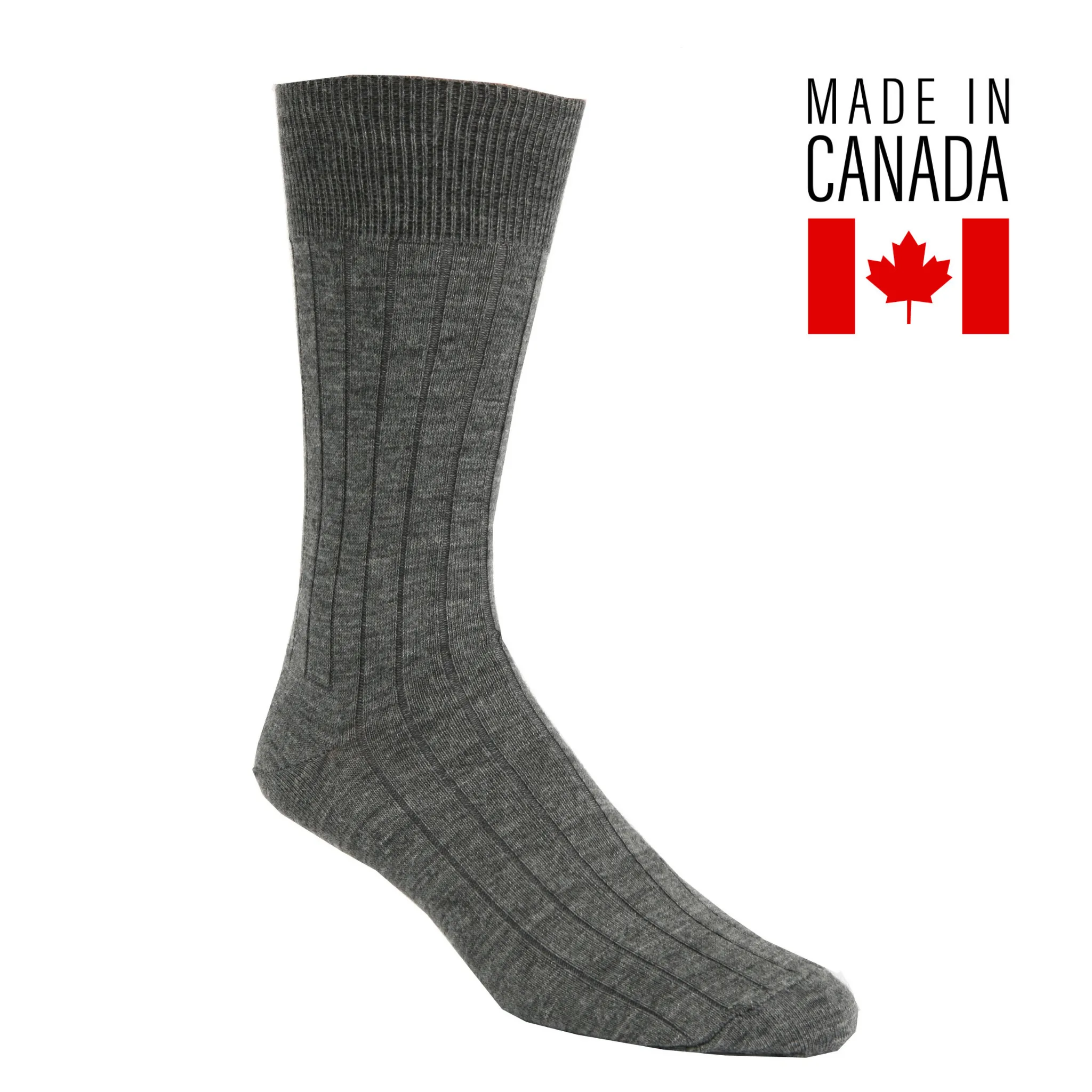 Vagden Men's Broad Rib Merino Wool Dress Sock sold by Great Sox