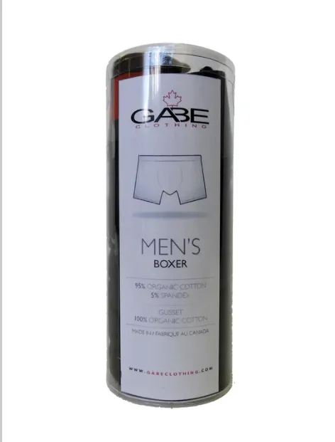 Men's Organic Cotton Boxer Briefs Made in Canada by Gabe sold by Great Sox product image thumbnail 2