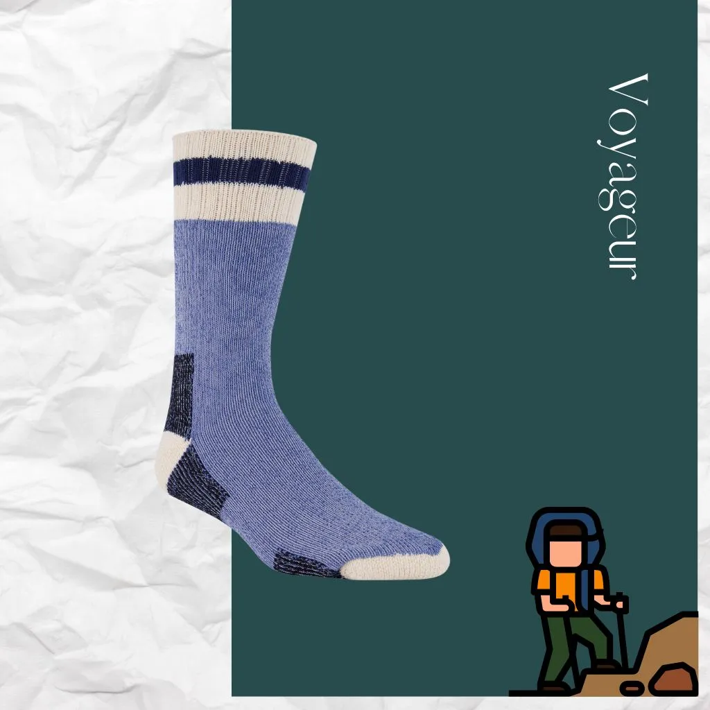 J.B. Field's Bootgear "Voyageur" Cotton Boot Sock (DOORCRASHER) - LARGE sold by Great Sox product image thumbnail 5