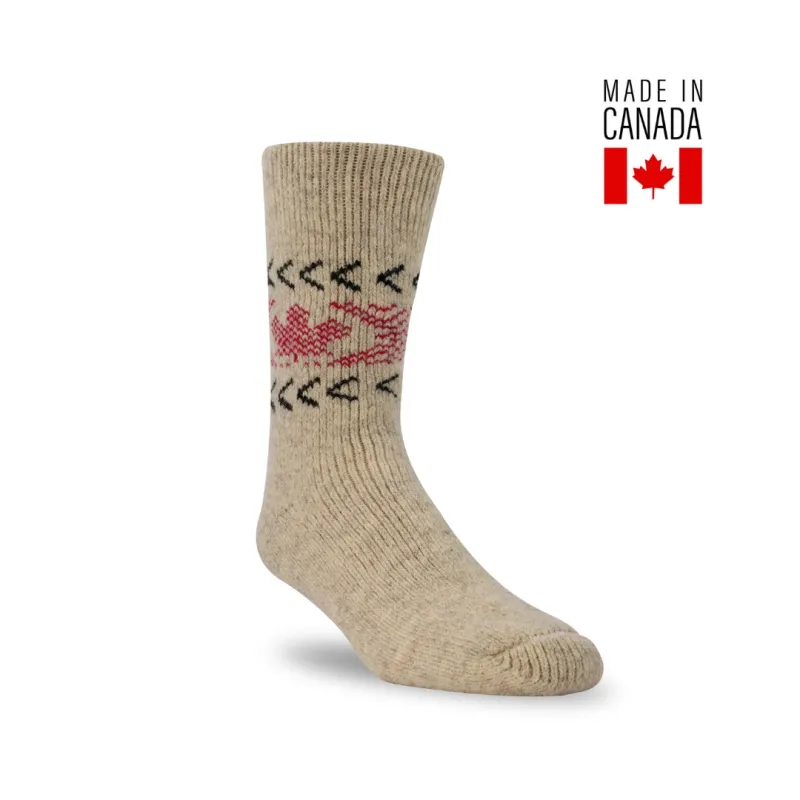 J.B. Field's Men's Icelandic "40 Below True North" Wool Thermal Winter Sock sold by Great Sox