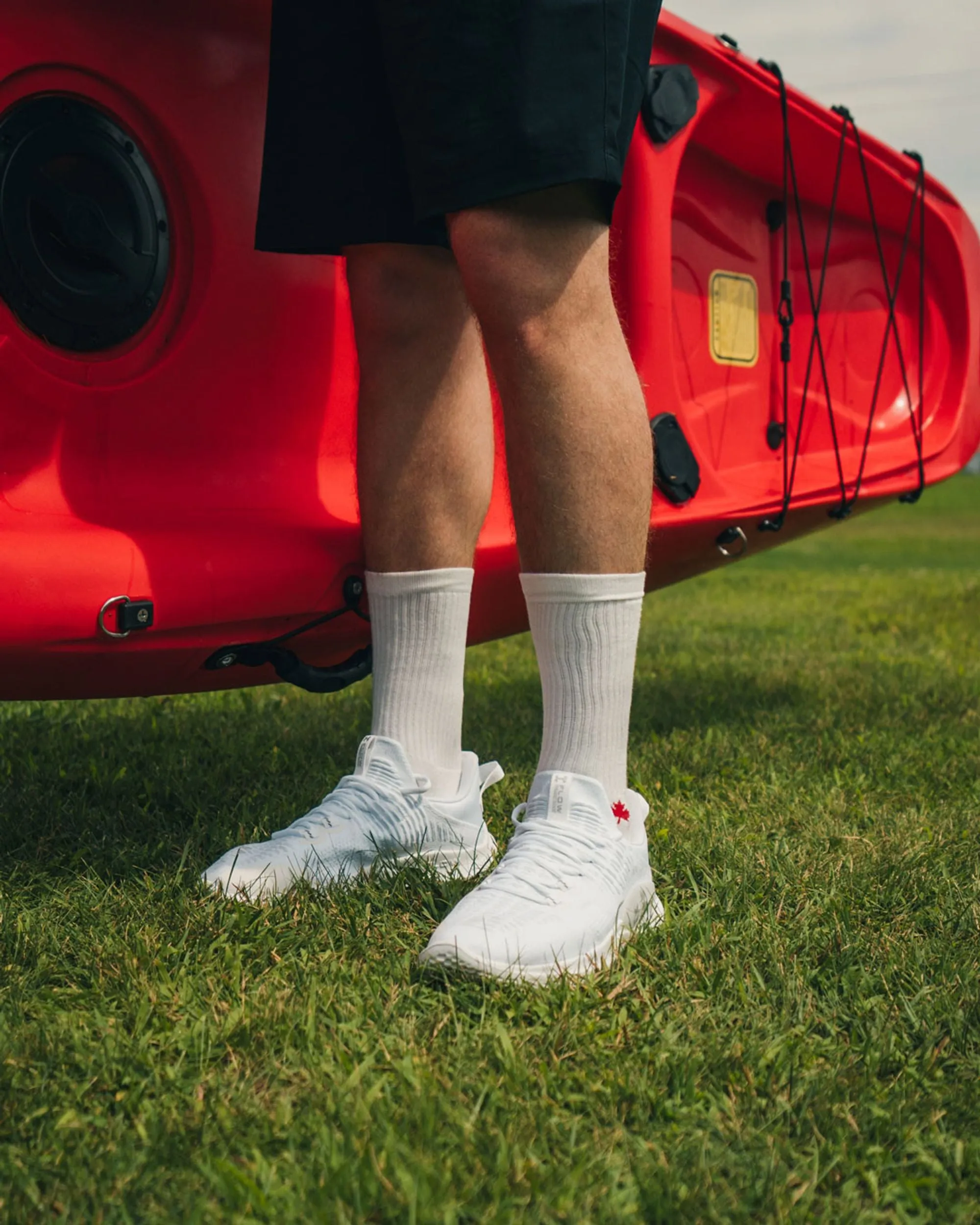 J.B. Field's Athletic "Canadian Maple Leaf" Bamboo Crew sold by Great Sox product image thumbnail 5