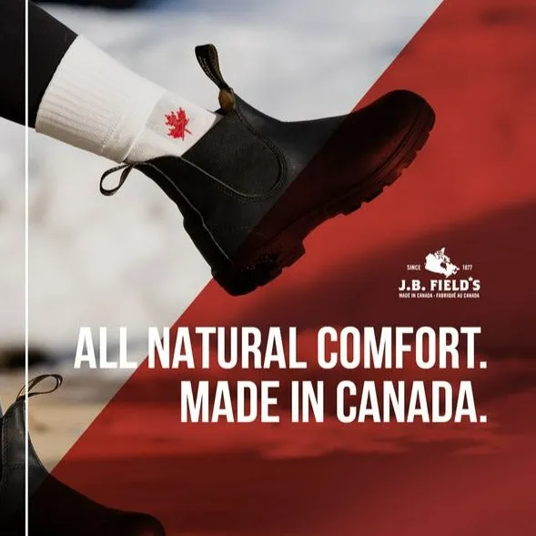 J.B. Field's Athletic "Canadian Maple Leaf" Bamboo Crew sold by Great Sox product image thumbnail 2