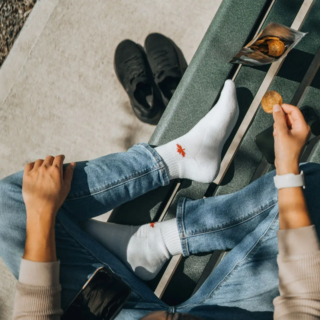 J.B. Field's Athletic "Canadian Maple Leaf" Bamboo Crew sold by Great Sox product image thumbnail 3