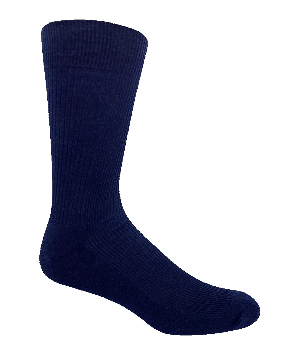 Vagden "No Ordinary Sock" Merino Wool Cushion Crew Dress Sock sold by Great Sox product image thumbnail 4
