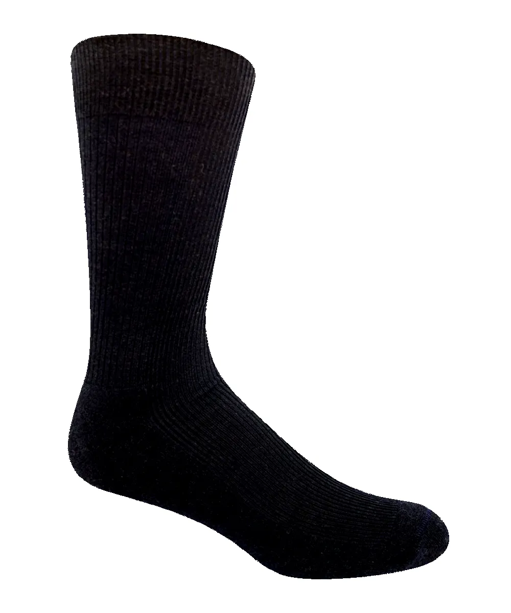 Vagden "No Ordinary Sock" Merino Wool Cushion Crew Dress Sock sold by Great Sox product image thumbnail 2