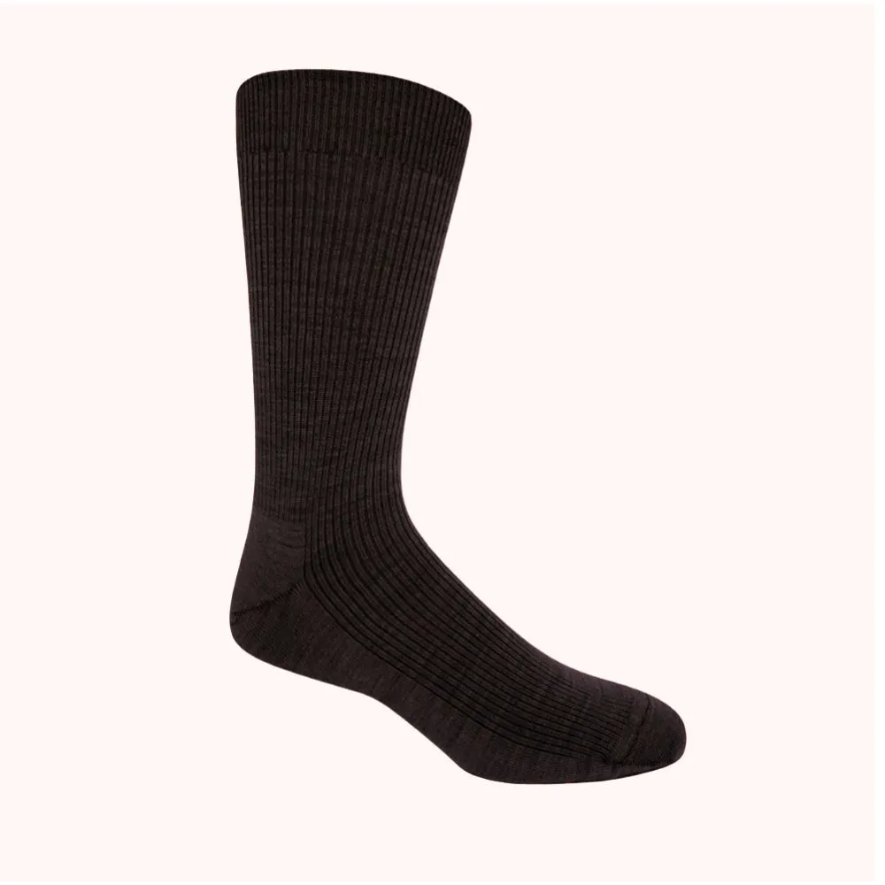 Vagden "Non-Elastic Top" Merino Wool Dress Diabetic Socks sold by Great Sox product image thumbnail 4