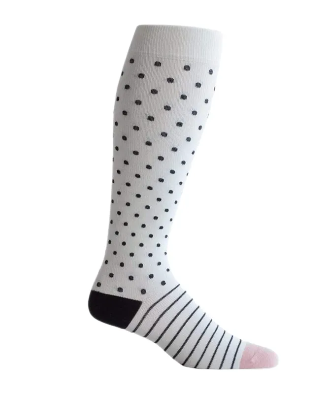 Top & Derby "Breakfast Club" Cotton Compression Socks (15-20 mmHg) - SALE sold by Great Sox