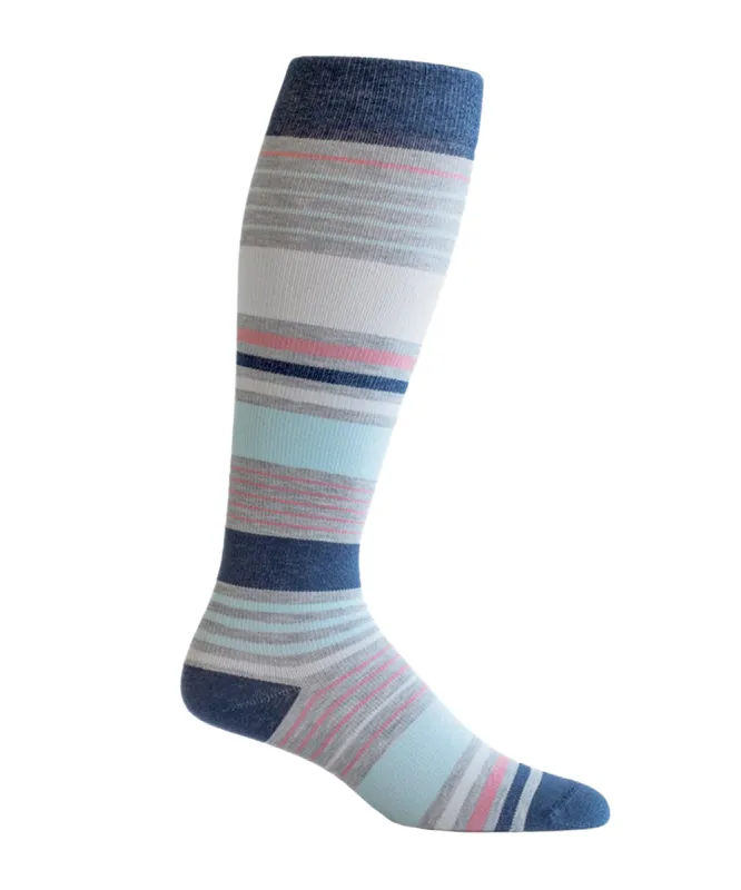 "Daylight Savings" Cotton Compression Socks by Top & Derby (15-20 mmHg) - SALE sold by Great Sox