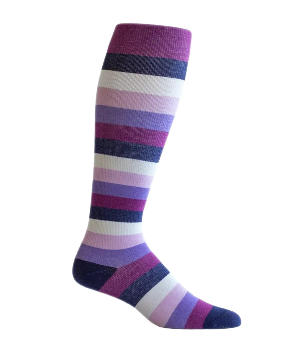 "Concord Crush" Cotton Compression Socks by Top & Derby (15-20 mmHg) - SALE sold by Great Sox