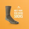 J.B. Field's "Hiker GX" 74% Merino Wool Hiking Crew Sock sold by Great Sox
