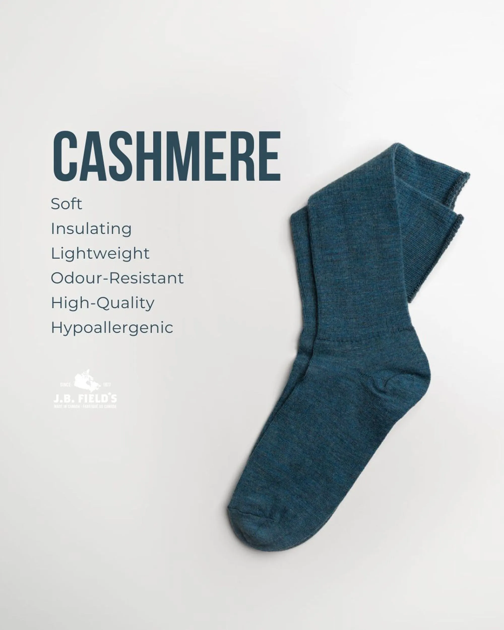 Vagden Cashmere "Non-binding" Ribbed Dress Socks - Large sold by Great Sox product image thumbnail 3