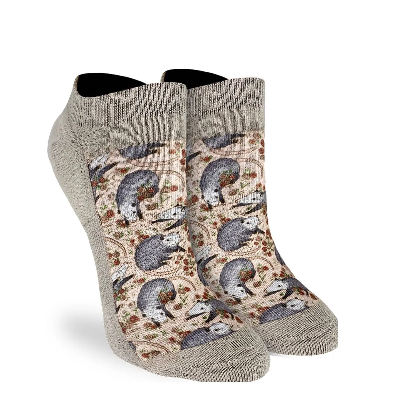 "Opossum" Crew Socks by Good Luck Sock - Medium sold by Great Sox product image thumbnail 3