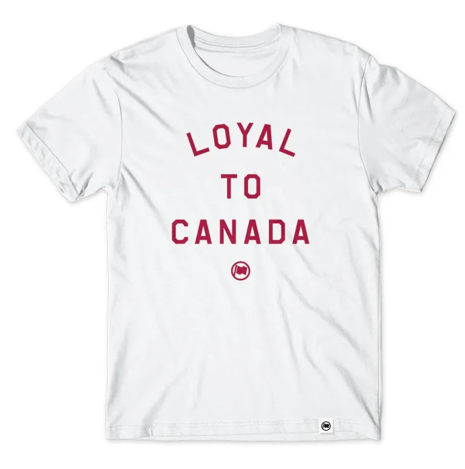 LOYAL to CANADA Unisex Tee - 100% Cotton sold by Great Sox product image thumbnail 3