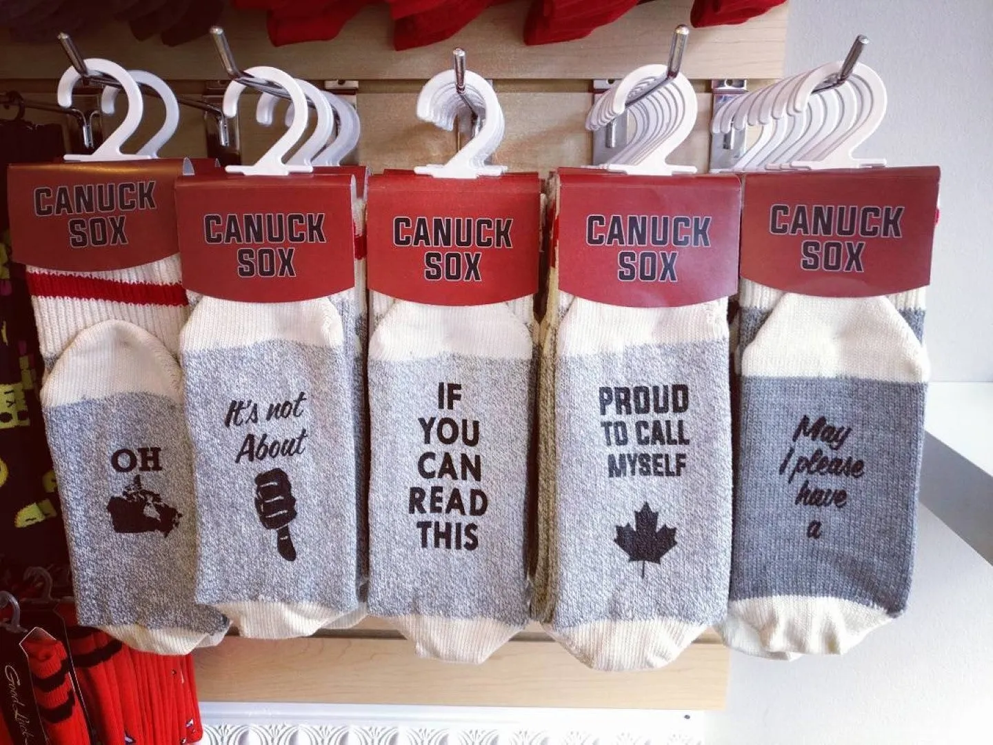 Canuck Socks sold by Great Sox product image thumbnail 3