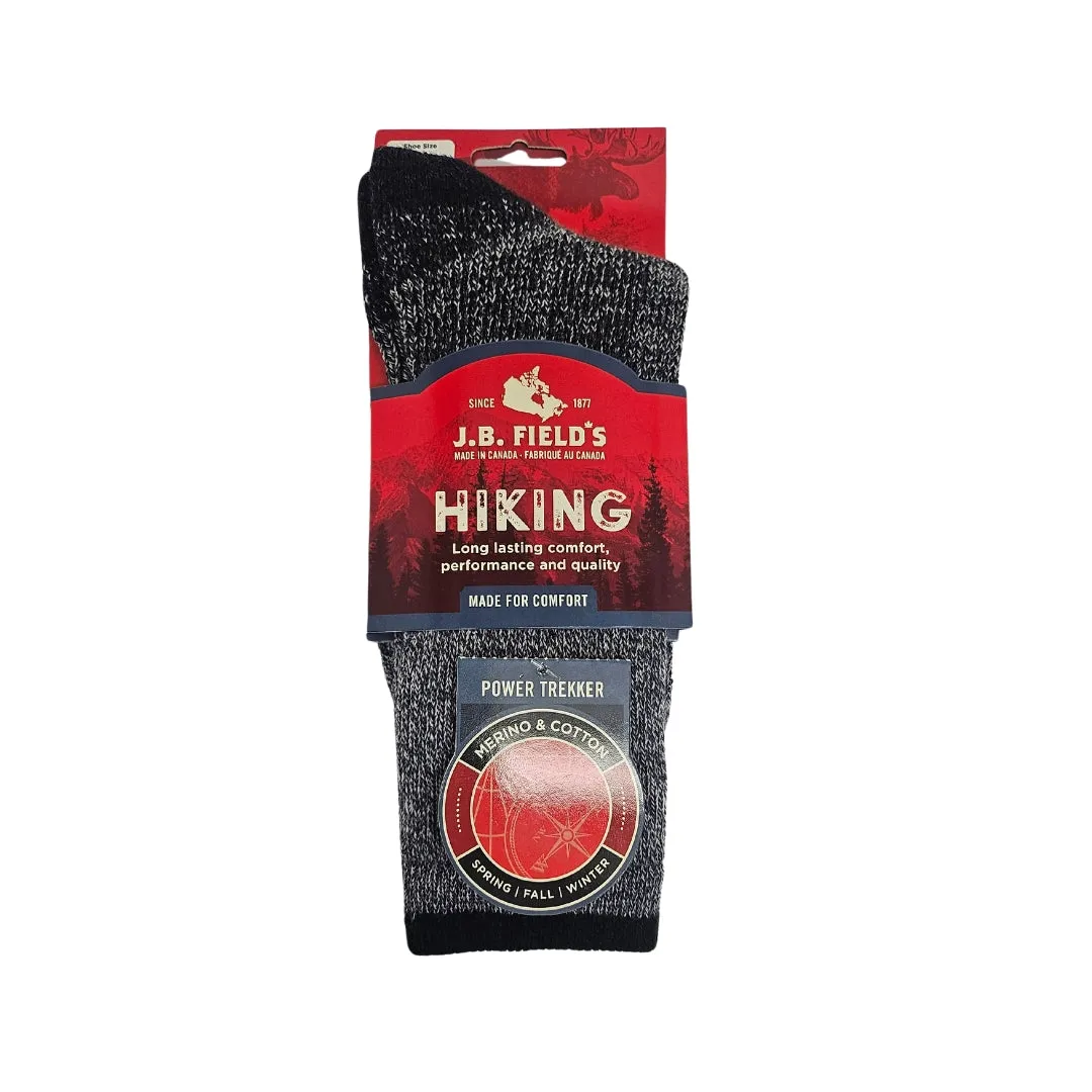 J.B. Field's "Power Trekker" Merino & Combed Cotton Socks - Large (CLEARANCE) sold by Great Sox product image thumbnail 5